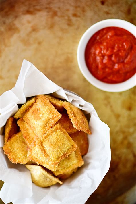 crispy-fried-ravioli-with-marinara-sauce-make-and-takes image