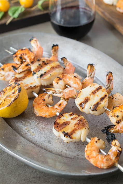 grilled-shrimp-and-scallop-kabobs-culinary-ginger image