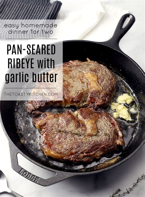 pan-seared-ribeye-with-garlic-butter-the-toasty-kitchen image