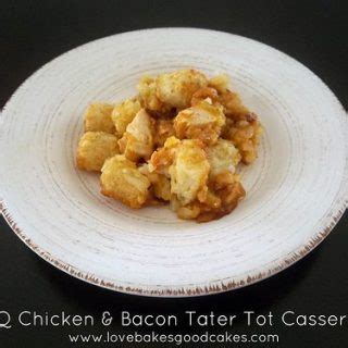 bbq-chicken-bacon-tater-tot-casserole-love-bakes image