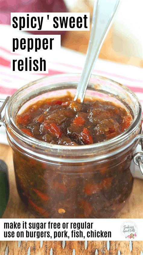 spicy-n-sweet-pepper-relish-no-canning-seeking image
