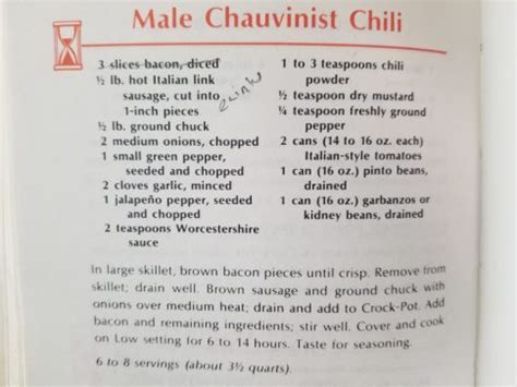 male-chauvinist-chili-1975-dinner-is-served-1972 image