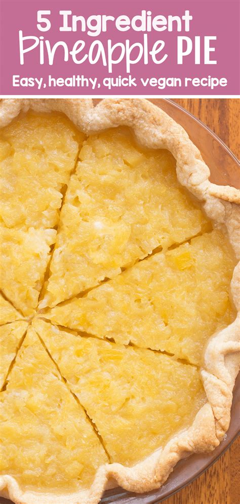 the-best-pineapple-pie-just-5-ingredients-chocolate image