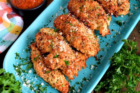 baked-parmesan-chicken-fingers-lord-byrons-kitchen image