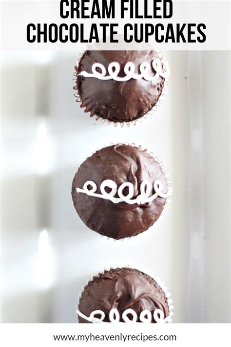 cream-filled-chocolate-cupcakes-my-heavenly image