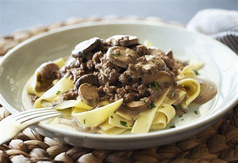 whats-for-dinner-lamb-stroganoff-heinens-grocery image