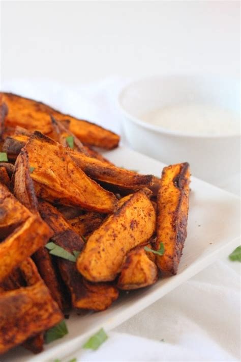 chipotle-baked-sweet-potato-fries-the-wheatless image