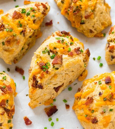 savory-scones-with-bacon-cheddar-and-chive-well-plated-by-erin image