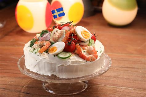 swedish-sandwich-cake-smrgstrta-recipe-food image