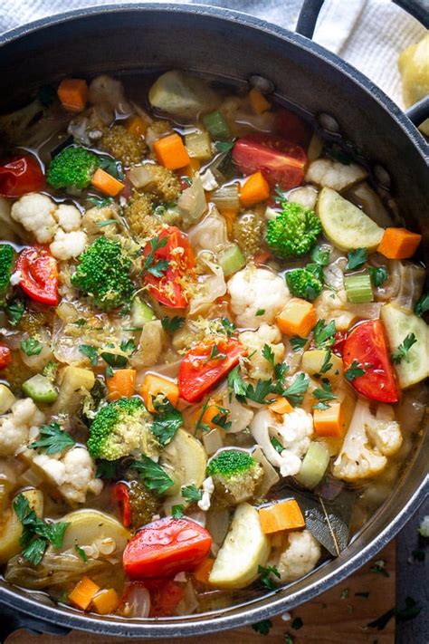 easy-homemade-vegetable-soup-recipe-the-kitchen image