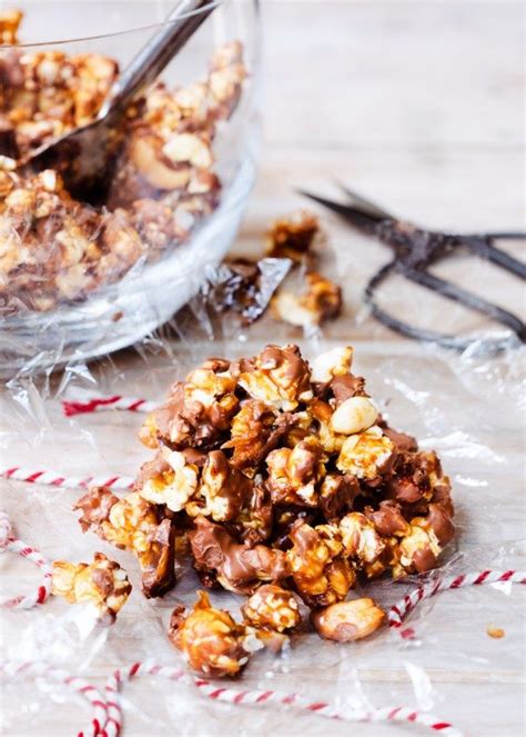 chocolate-caramel-nut-popcorn-recipes-for-food image