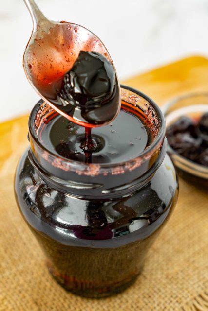easy-cherry-syrup-recipe-babaganosh image