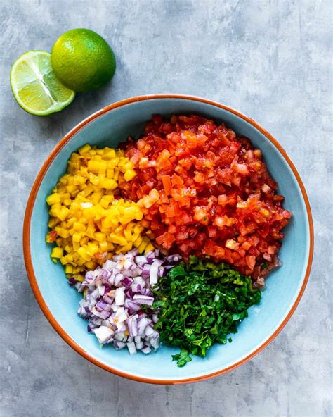 mango-pico-de-gallo-six-hungry-feet-recipes-salsa image