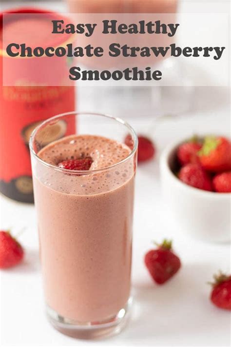 easy-chocolate-strawberry-smoothie-neils-healthy-meals image
