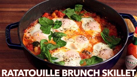 how-to-make-spicy-ratatouille-brunch-skillet-youtube image