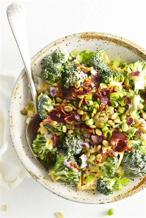 easy-keto-broccoli-salad-recipe-the-keto-queens image