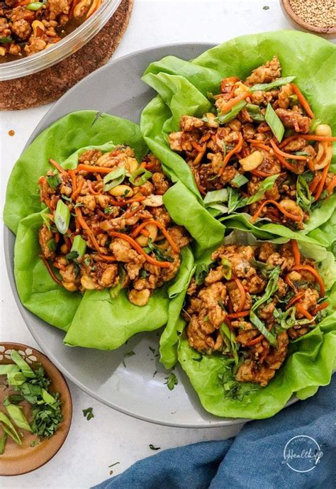 thai-chicken-lettuce-wraps-a-pinch-of-healthy image
