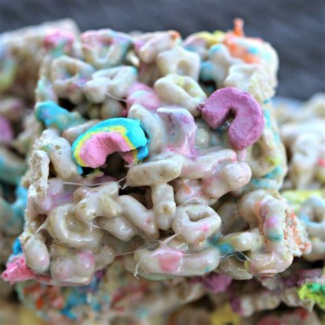 easy-lucky-charms-marshmallow-treats-recipe-eating image
