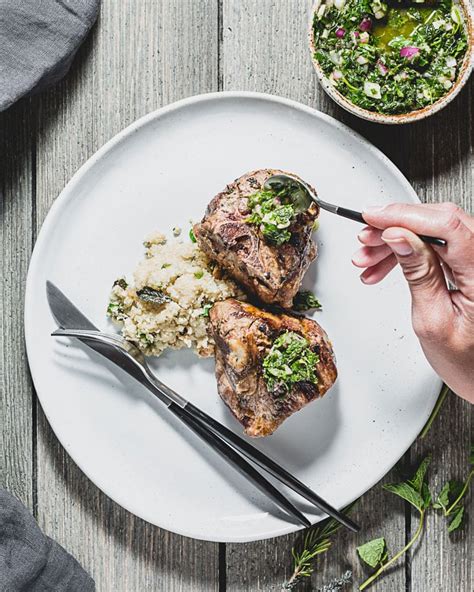 grilled-lamb-chops-with-mint-chimichurri image