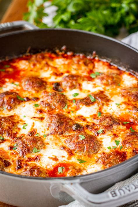 5-ingredient-easy-meatball-casserole-unsophisticook image