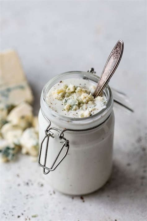 greek-yogurt-blue-cheese-dressing-clean-delicious image