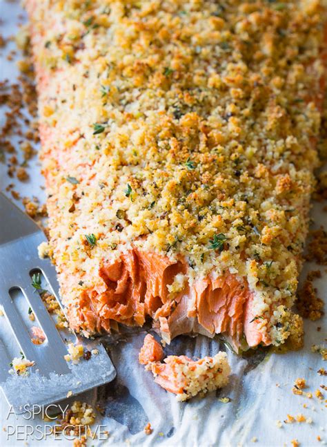 oven-baked-salmon-with-parmesan-crust-a-spicy-perspective image