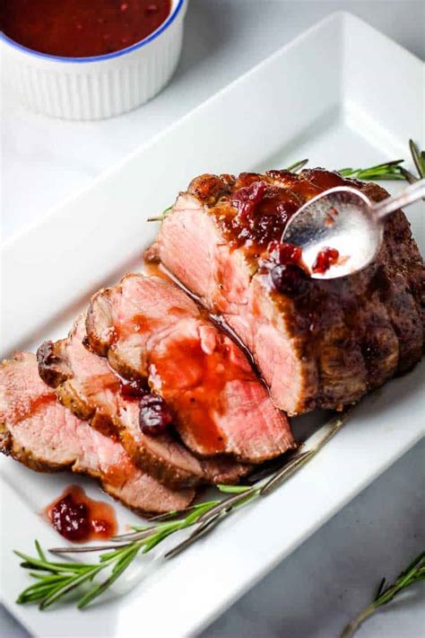 boneless-pork-loin-roast-with-cranberry-orange-glaze image