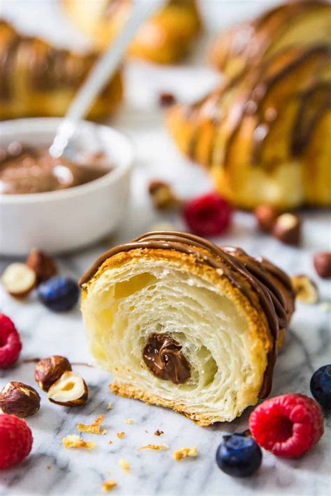 homemade-nutella-croissants-recipe-simply-home image