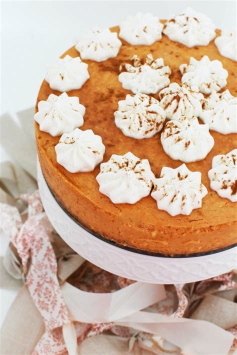 new-york-style-pumpkin-cheesecake-recipe-sizzling image