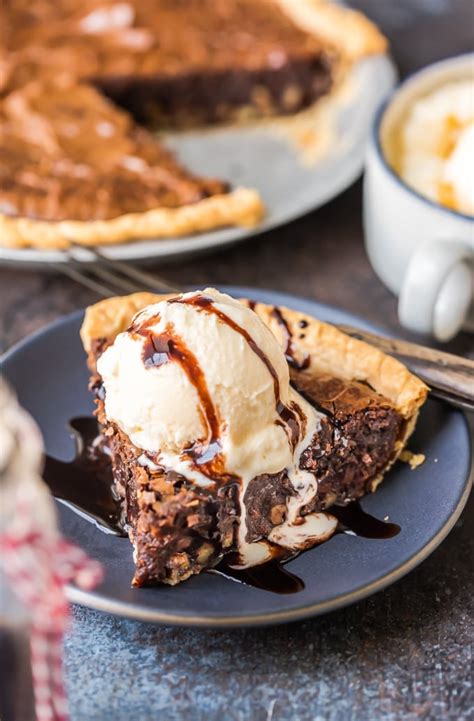 brownie-pie-recipe-easy-fudge-brownie-dessert image