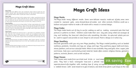 maya-civilisation-craft-ideas-craft-ideas-teacher-made image