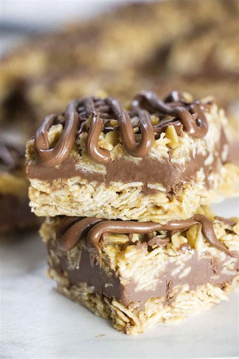 no-bake-chocolate-nutella-oatmeal-bars-savor-the-best image