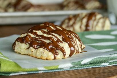 chocolate-covered-coconut-almond-scones-tasty image