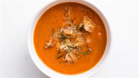 roasted-tomato-soup-recipe-bon-apptit image