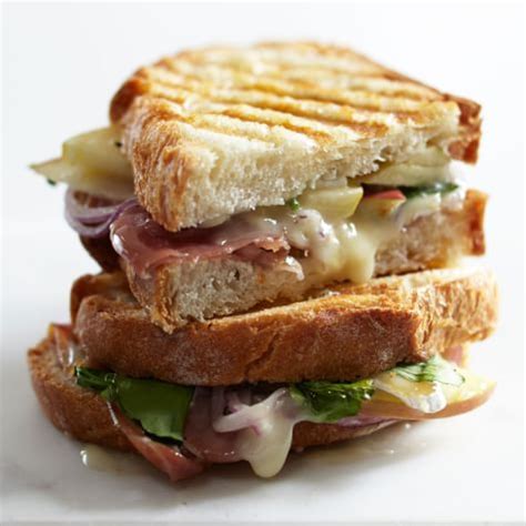 ham-apple-and-brie-panini-williams-sonoma image