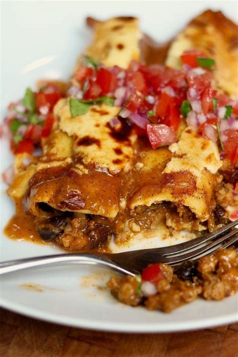 best-ever-vegan-enchiladas-with-homemade-enchilada image
