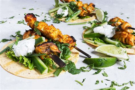 easy-chicken-tikka-kebab-tacos-seasons-and-suppers image
