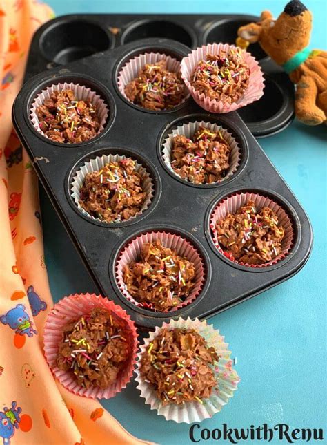 crunchy-chocolate-cornflakes-no-bake-recipe-cook image