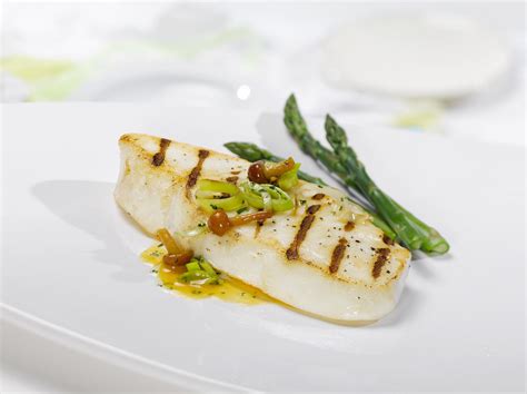 grilled-halibut-recipe-with-lemon-basil-vinaigrette-the image