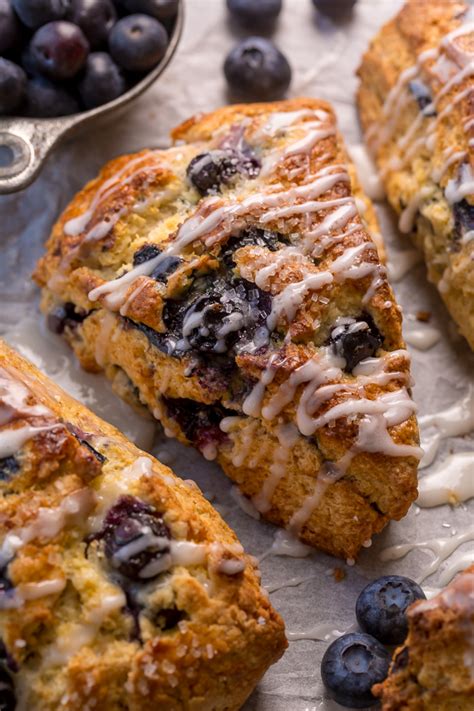 classic-bakery-style-blueberry-scones-baker-by-nature image