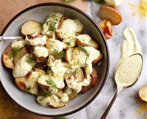 roasted-potatoes-with-creamy-lemon-dill-sauce image