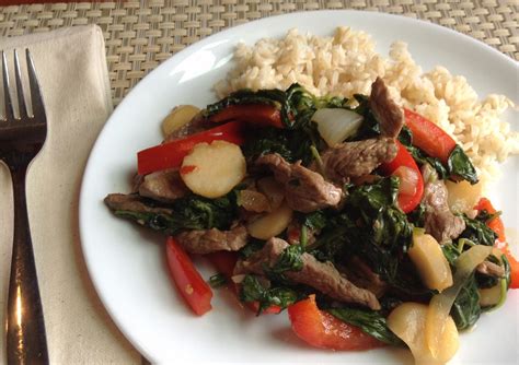 teriyaki-beef-and-spinach-stir-fry-schlotterbeck-foss image