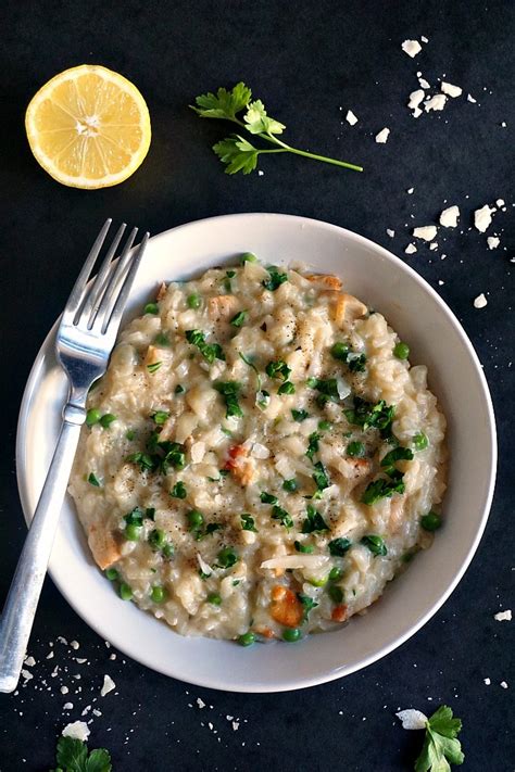 creamy-chicken-and-pea-risotto-my-gorgeous image
