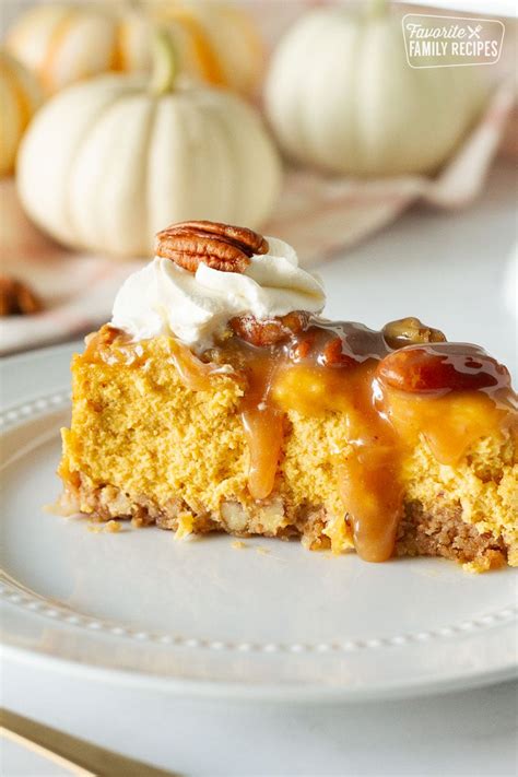 the-best-pumpkin-cheesecake-with-caramel-pecan image