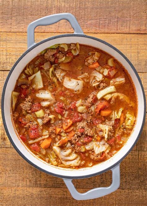 ground-beef-cabbage-soup-dinner-then image
