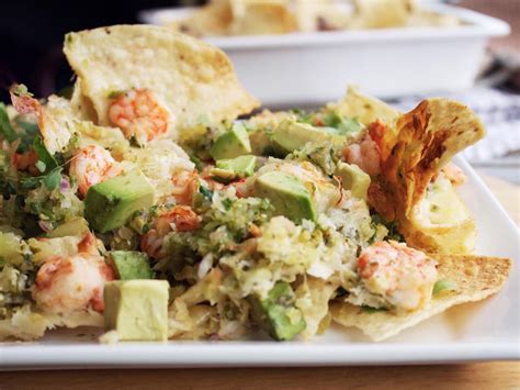 shrimp-nachos-with-tomatillo-salsa-recipe-serious-eats image