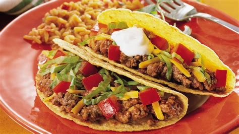 ground-beef-tacos-recipe-pillsburycom image