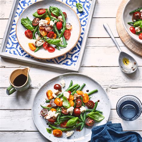 tomato-green-bean-ricotta-and-basil-salad-with image