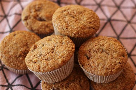 honey-bran-muffins-living-on-cookies image