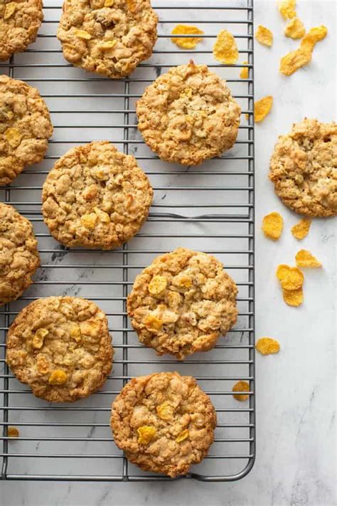 cornflake-cookies-chewy-crispy-my-baking-addiction image